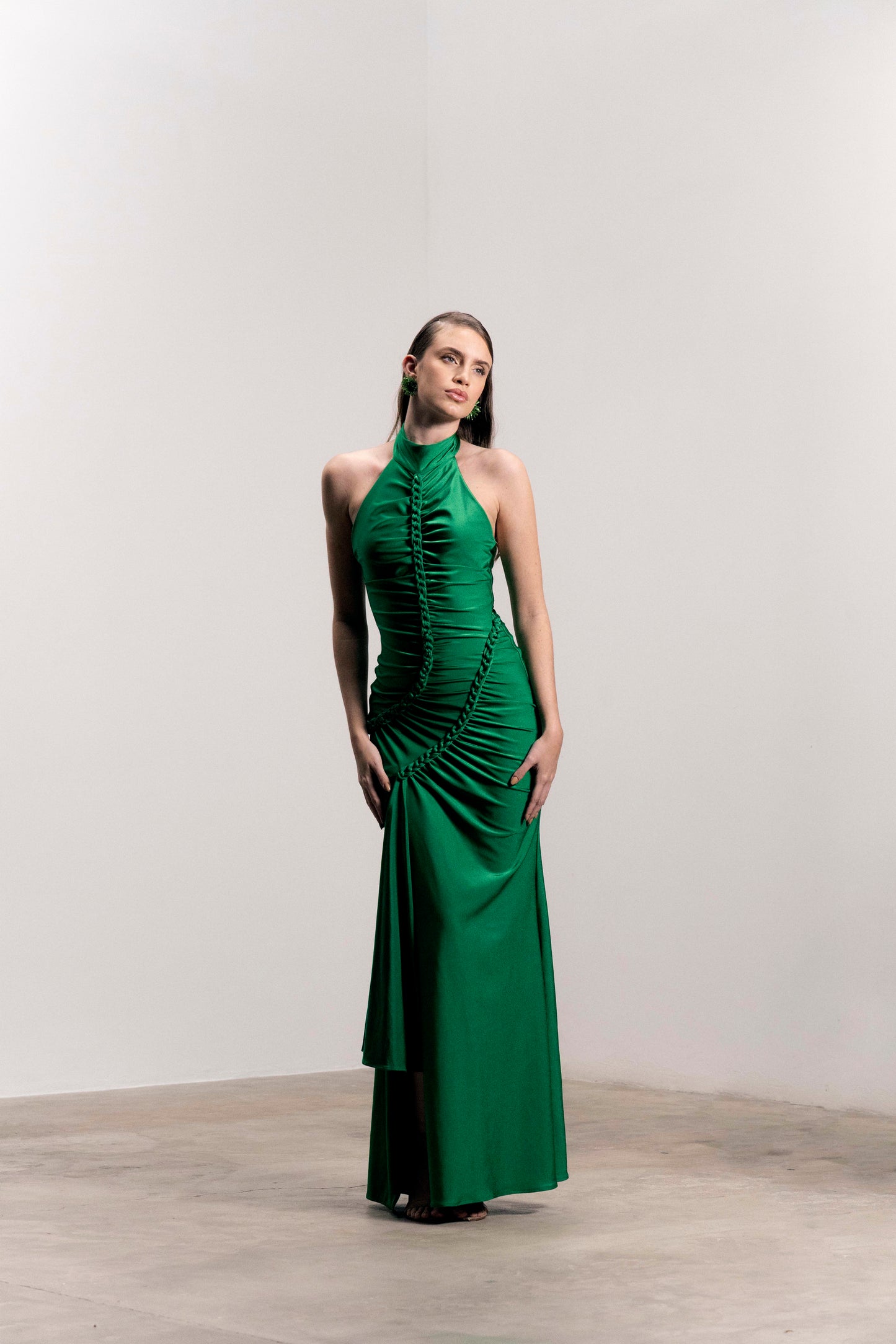 SALLY DRESS GREEN