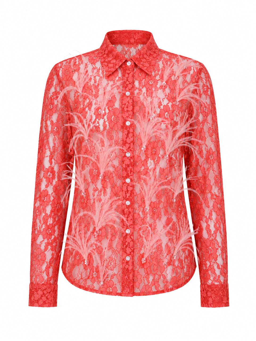 Claudia Shirt Red