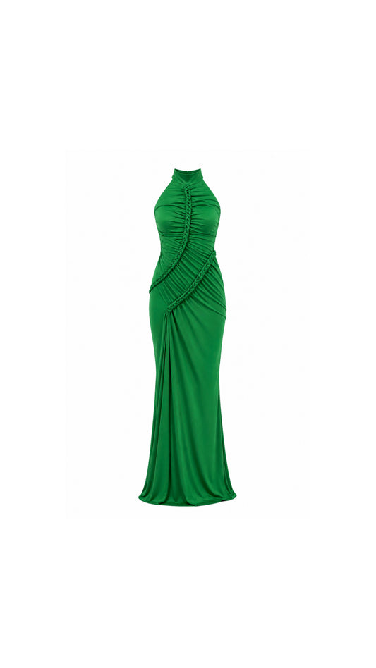 SALLY DRESS GREEN