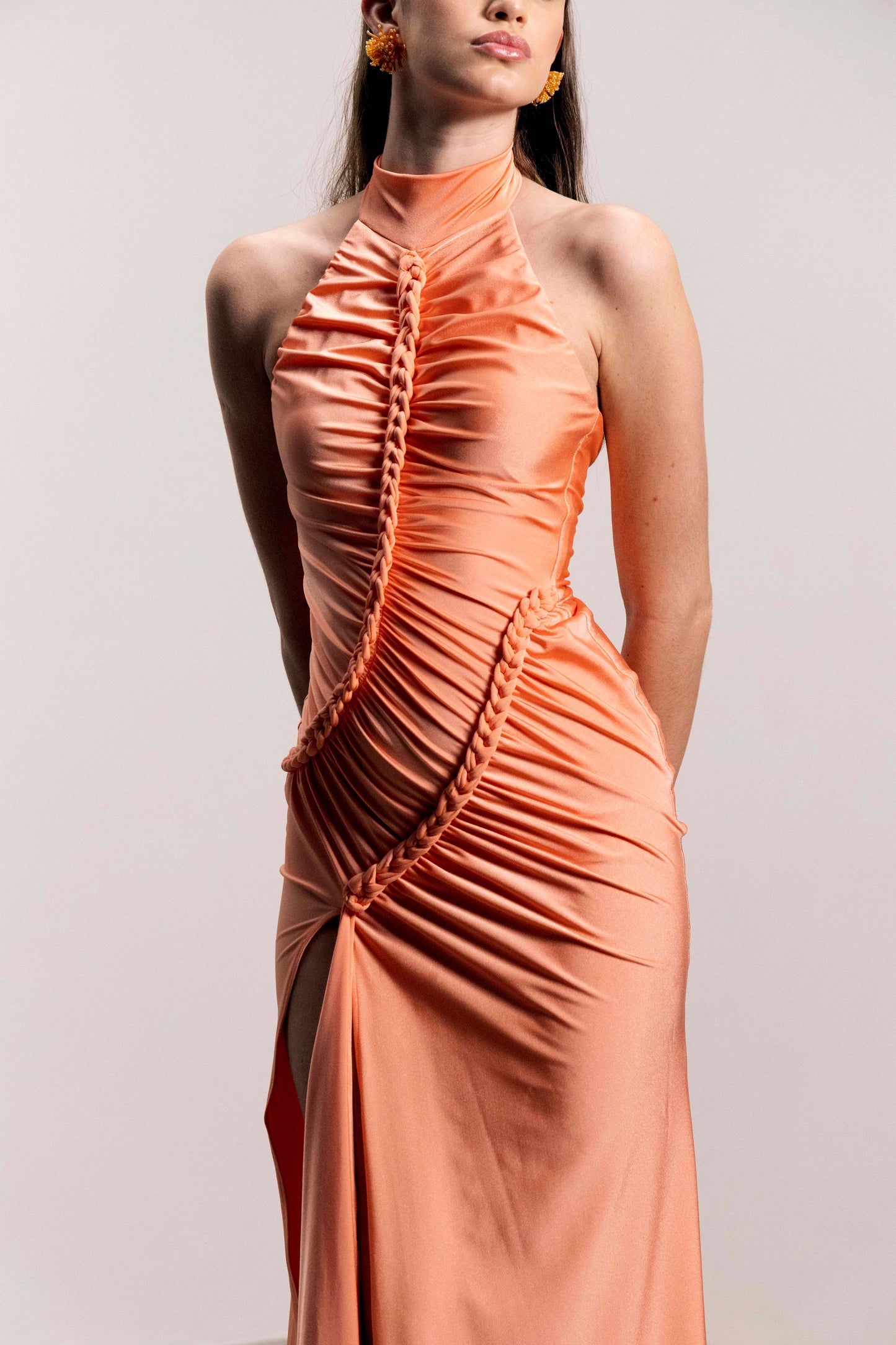 SALLY DRESS PEACH