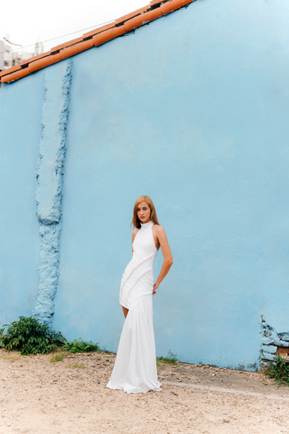 MARIA DRESS WHITE
