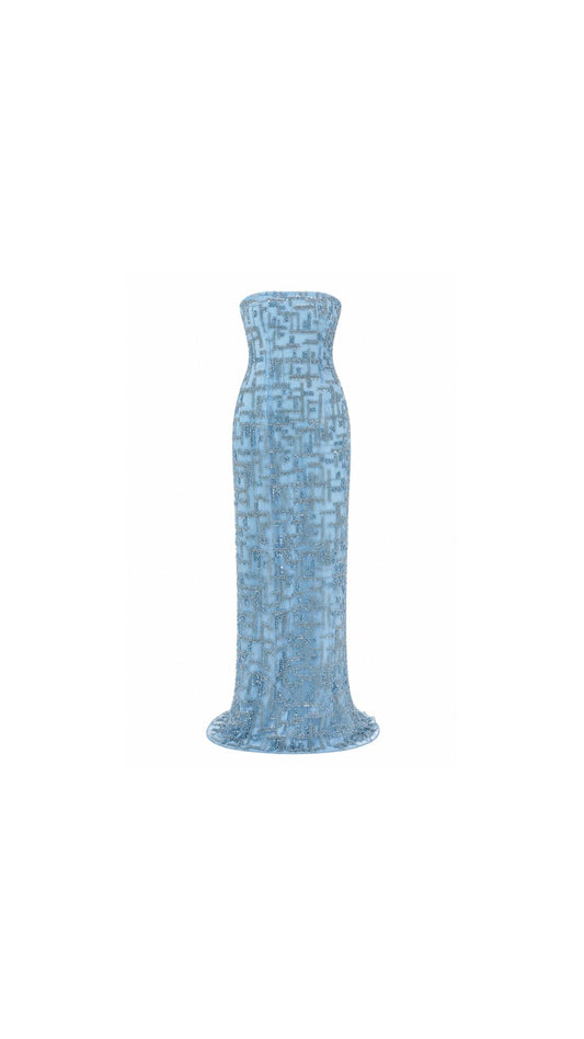 LONG INES DRESS