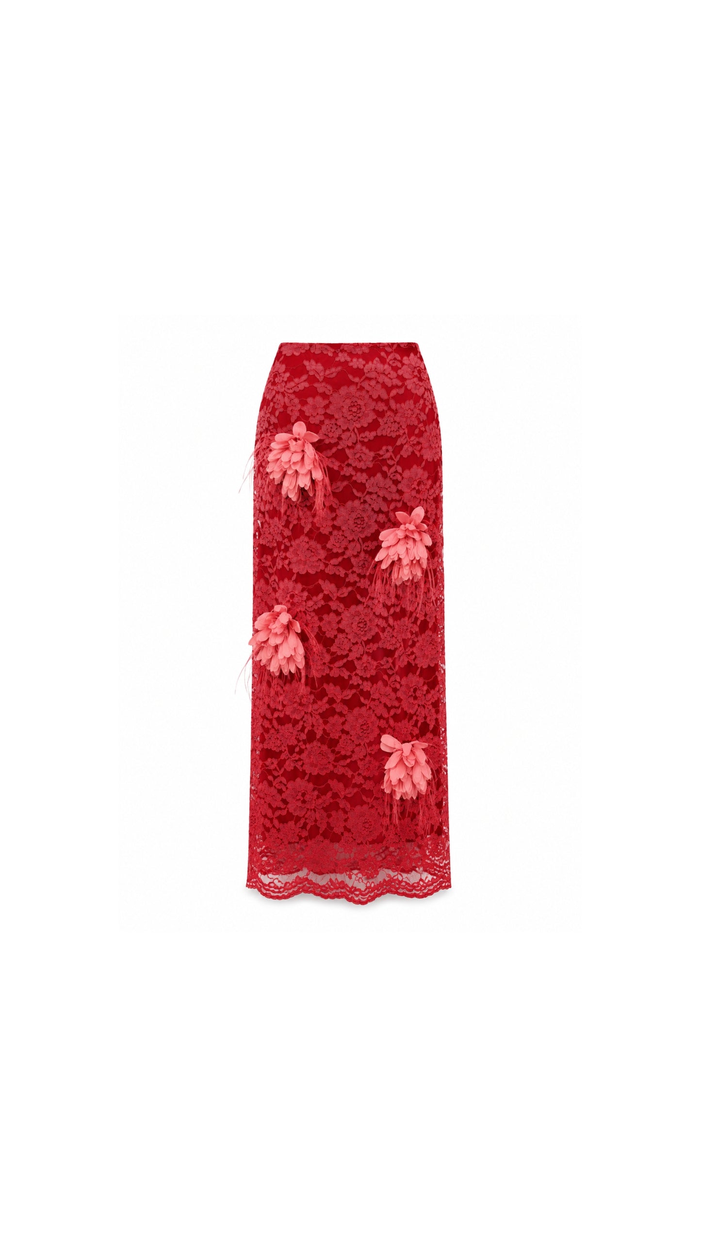 CLAUDIA SKIRT RED