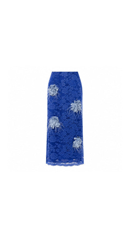 CLAUDIA SKIRT DARK BLUE