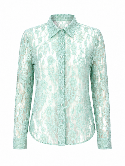 Claudia Shirt Light Green